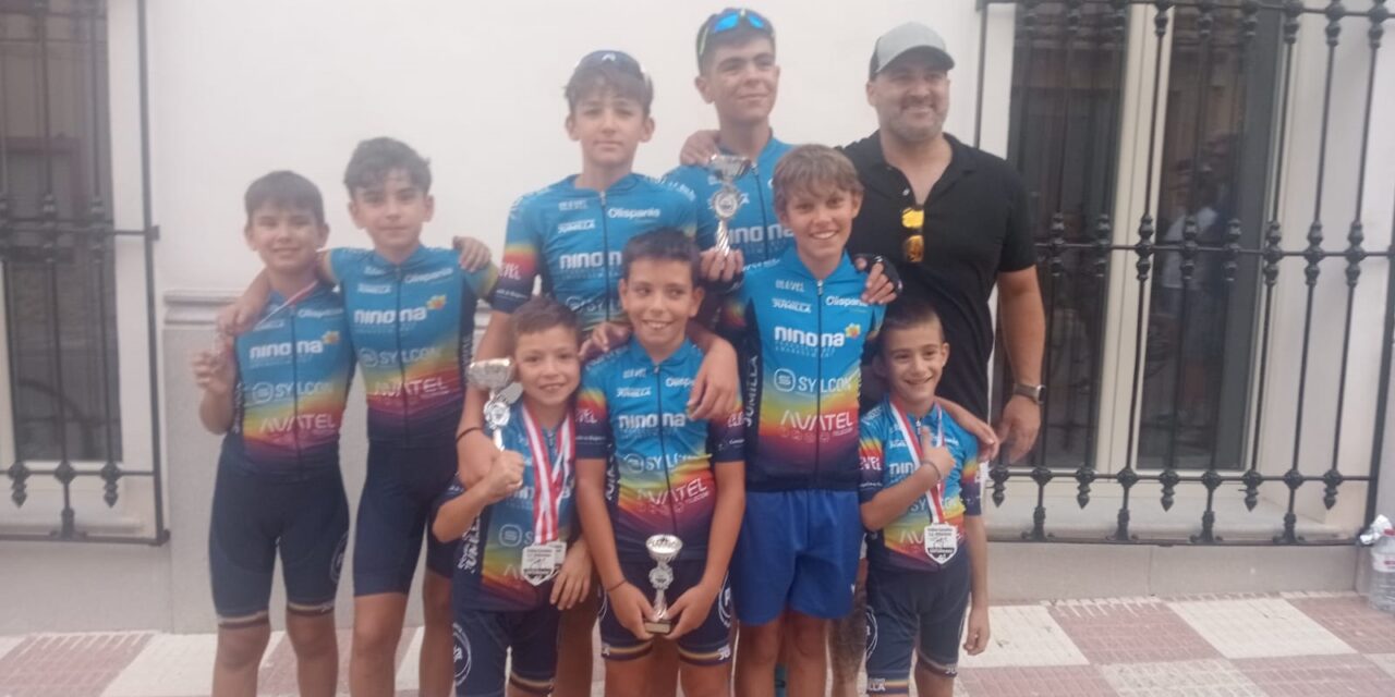 La Escuela de Ciclismo hace doblete en categoría Infantil de la prueba C.C. Ontur