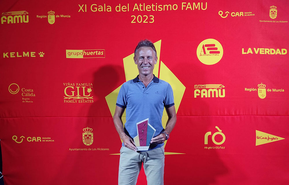 La FAMU premia a José Luis Monreal que logró en 2023 ser subcampeón de España M45 de Maratón