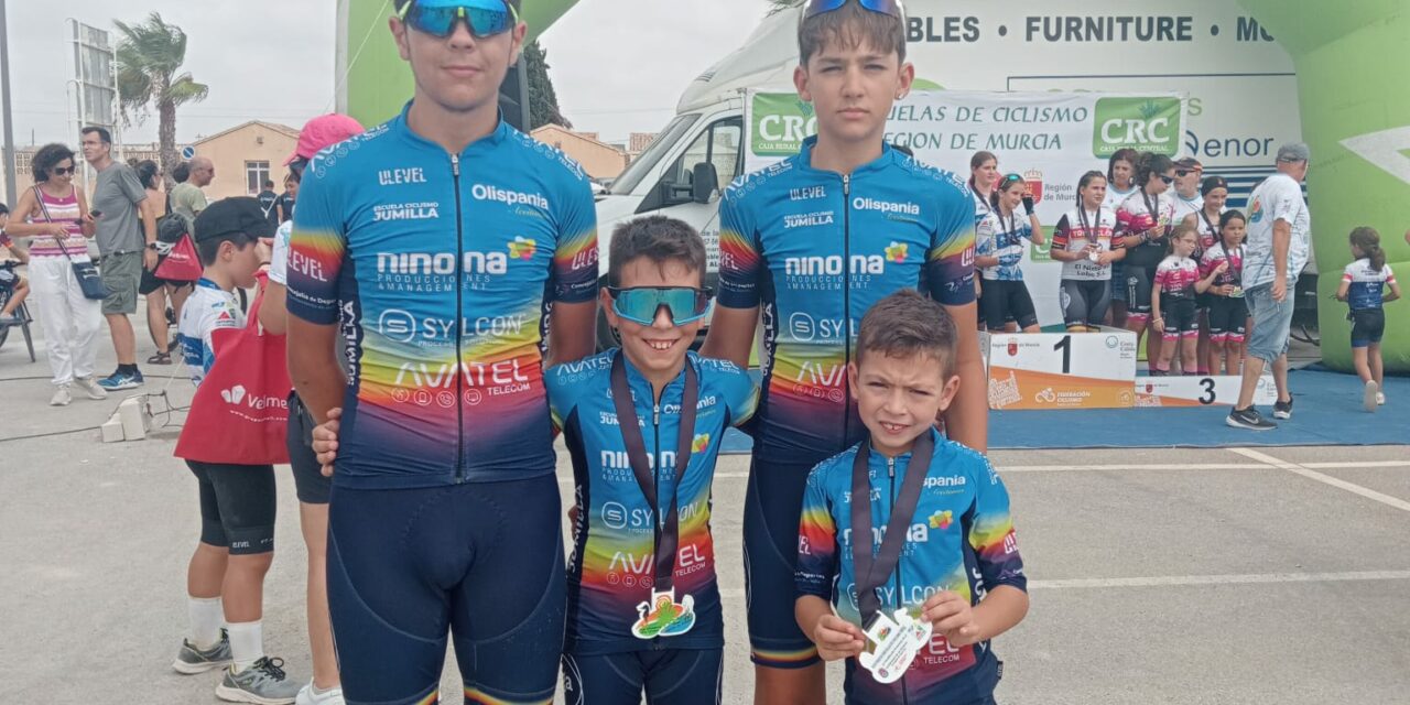 La Escuela de Ciclismo logra una victoria y un segundo puesto en otra carrera del campeonato regional