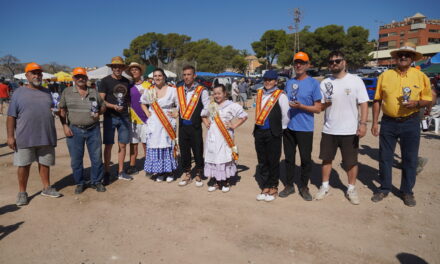 Tras reponer fuerzas con las gachamigas, se llevó a cabo el concurso de azaón