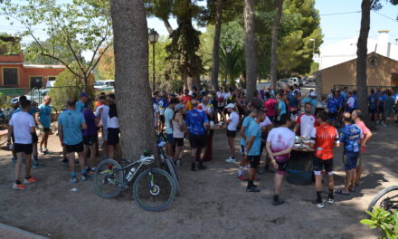 Nuevo éxito de participación en el VII Almuerzo Biker & Trail Fuente del Pino