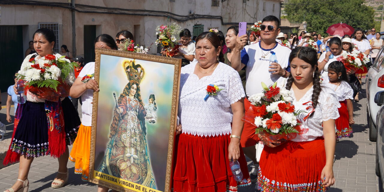 La comunidad ecuatoriana de Jumilla celebra actos este fin de semana en honor a su patrona la Virgen del Cisne