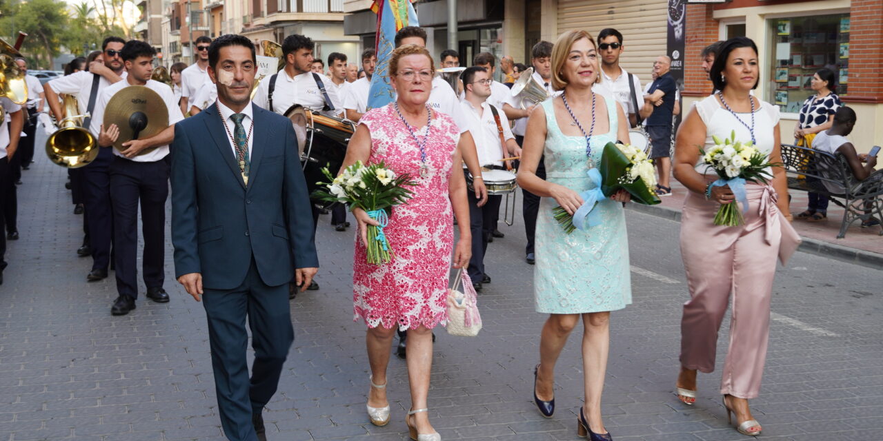 La Patrona es agasajada para el inicio de las fiestas en su honor