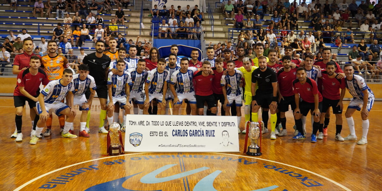 El I Trofeo Jumilla Ciudad del Vino del CFS se va para la vitrina del Jimbee Cartagena