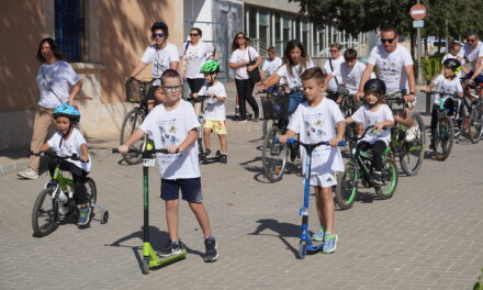 Más de un centenar de personas participan en la marcha cicloturista de la Semana Europea de la Movilidad