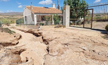 Un informe de la Policía Local solicita la declaración de zona catastrófica para Jumilla por las inundaciones