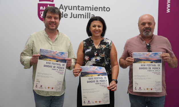 Cieza y Jumilla se unen musicalmente en el XXXI Festival de Bandas de la AJAM