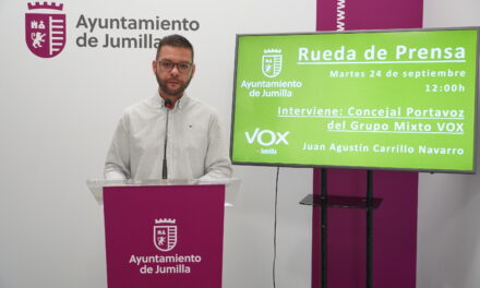 Vox pedirá en el pleno que se dé cuenta del estado de las mociones