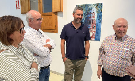 El Museo del Vino acoge una muestra de obras de José Meseguer sobre la catedral de Murcia