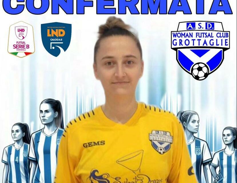 Clara Gea ha sido renovada por el Woman Futsal Club Grottaglie