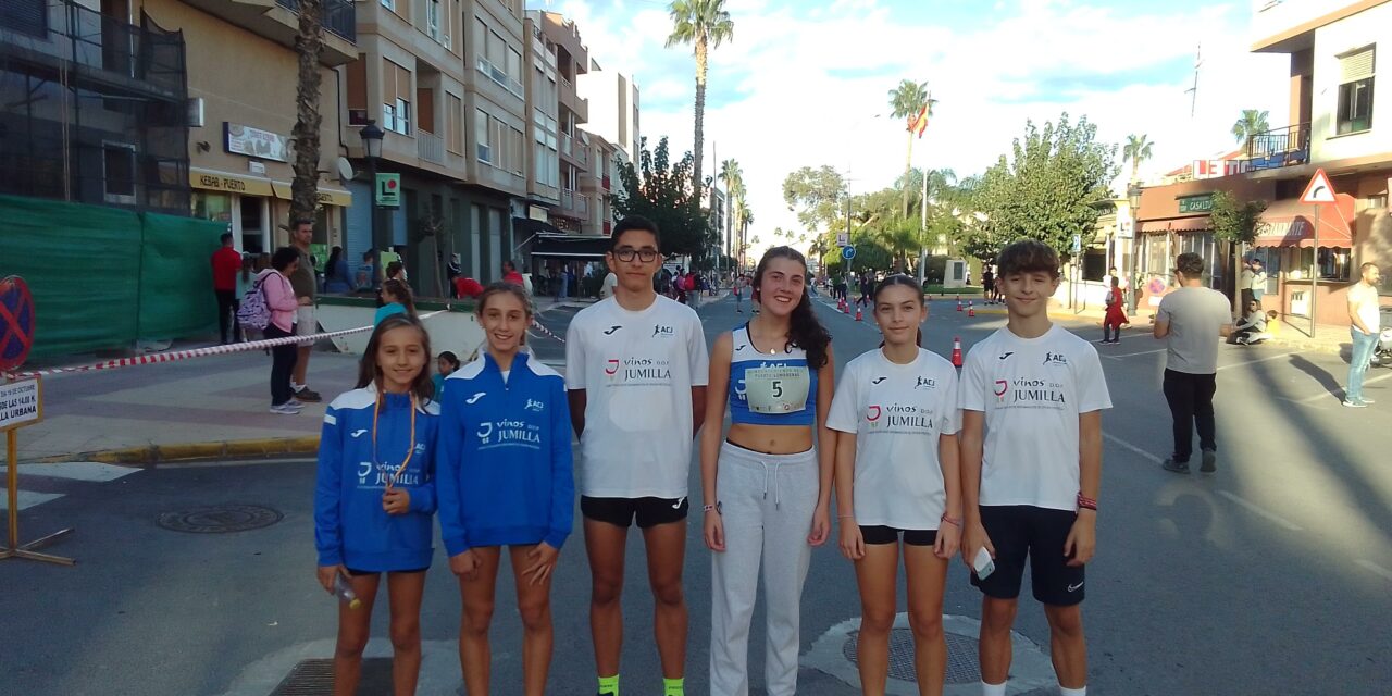 Medallas para los jumillanos en la Milla de Alhama y en el Campeonato Regional de Puerto Lumbreras