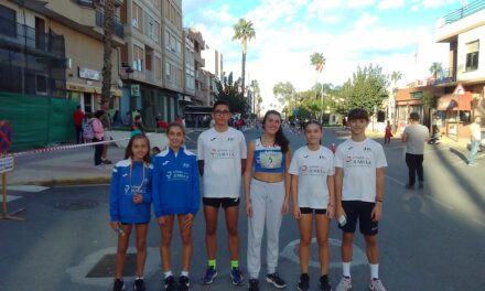 Medallas para los jumillanos en la Milla de Alhama y en el Campeonato Regional de Puerto Lumbreras