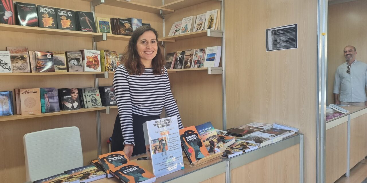 La escritora Mayte Salmerón firmará ejemplares de sus obras en la Feria del Libro de Murcia este lunes