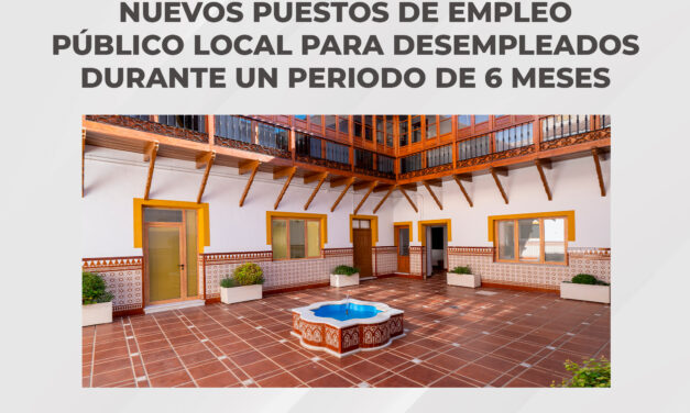 Iniciados los trámites para contratar a tres desempleados