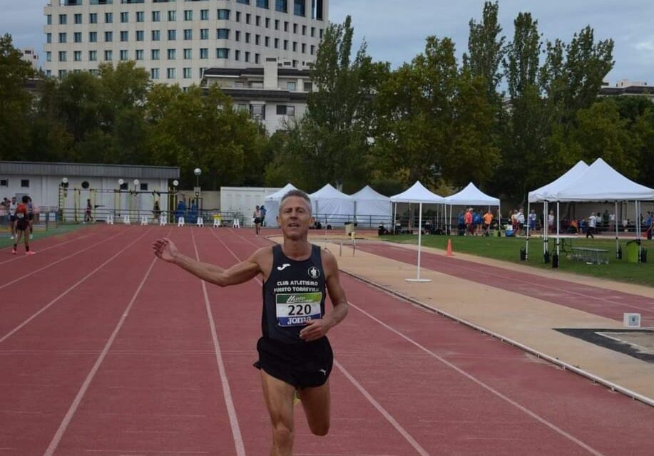 José Luis Monreal se trae un 5º puesto del Campeonato de España Master en Pista en los 10.000 m lisos M50