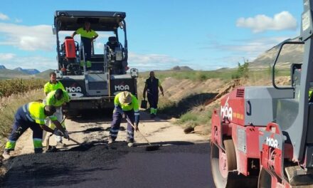 Agricultura arregla 12 caminos rurales tras los daños de las últimas lluvias torrenciales