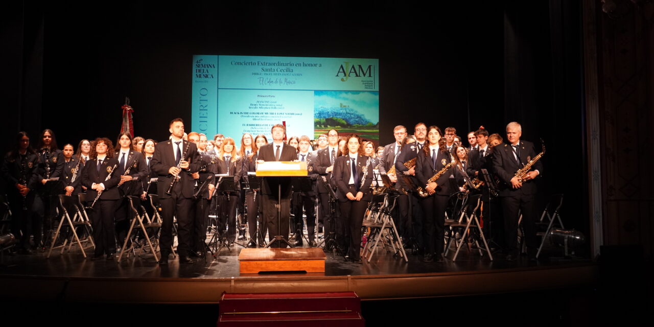 La música de la AJAM sonó ‘de colores’ en el concierto ofrecido en honor a Santa Cecilia