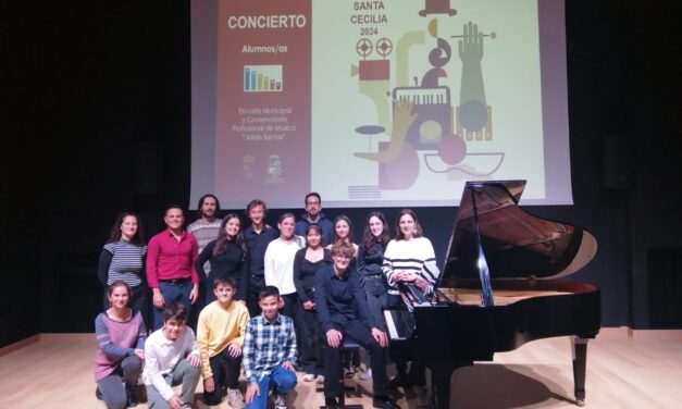 La Escuela y el Conservatorio han celebrado Santa Cecilia con recitales y actividades lúdico-musicales