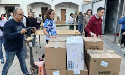 Jumilla se vuelca con los afectados por las riadas ocurridas en varias zonas de España