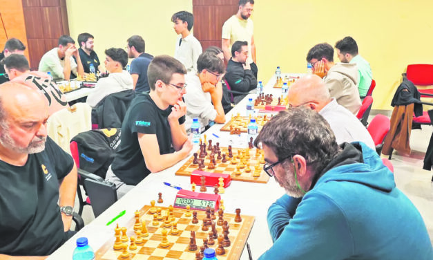 El Coimbra B de ajedrez, subcampeón en 1ª división a falta de la última ronda