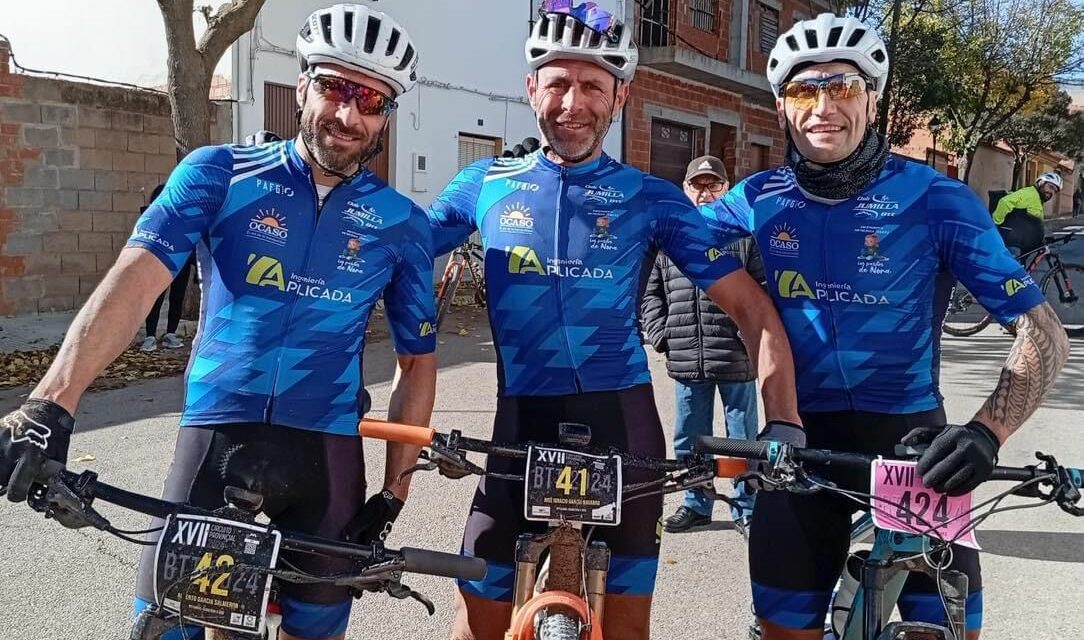 Miembros del Club Jumilla BTT han participado en pruebas de Benidorm, Torrevieja y Bonillo