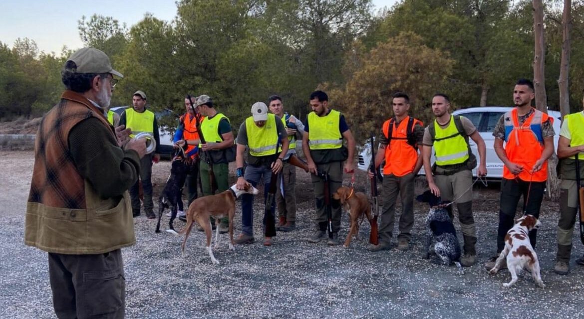 Álvaro Pérez Lozano, 2º clasificado en la semifinal del campeonato regional de caza menor con perro