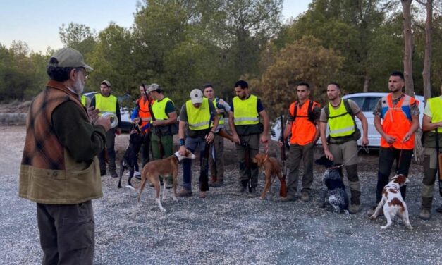 Álvaro Pérez Lozano, 2º clasificado en la semifinal del campeonato regional de caza menor con perro