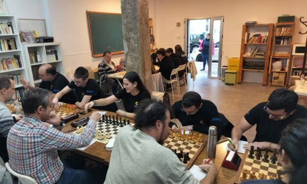 Buenos resultados para los equipos del Ajedrez Coimbra en la 5º ronda del Regional
