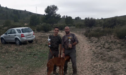 Pedro González Gilar es el nuevo campeón local de caza menor con perro