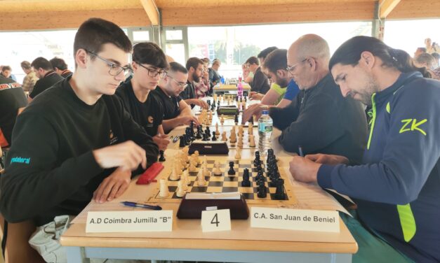El Coimbra se trae dos pódiums del Regional de Ajedrez por Equipos