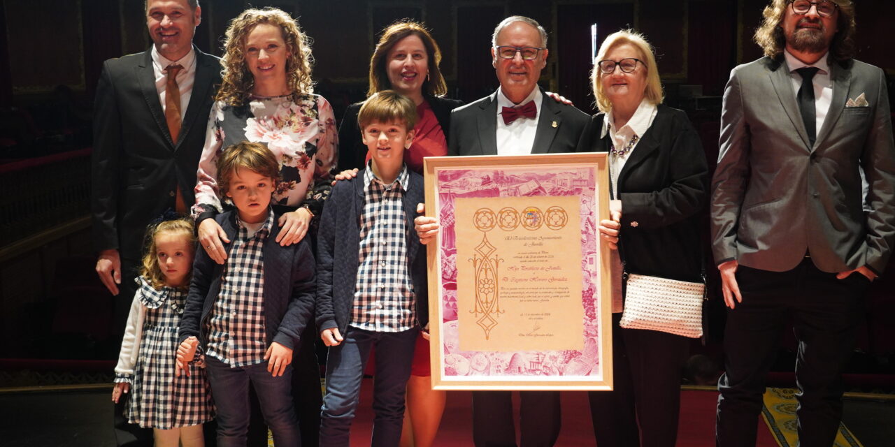 Cayetano Herrero, Hijo Predilecto de Jumilla: “Mi familia, Jumilla y yo, somos árboles enraizados en tierra fértil”