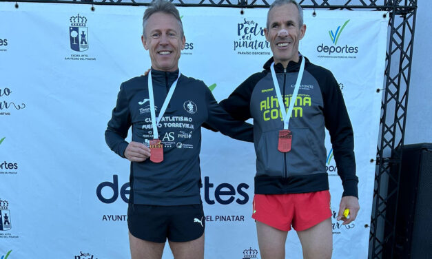 José Luis Monreal, campeón M50 en el Regional Cross y Campo a Través celebrado en San Pedro del Pinatar