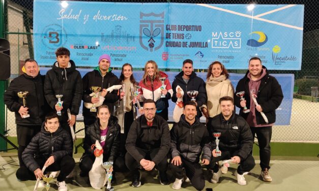 El Torneo del Jamón pone fin a un año de éxitos para el Club de Tenis Jumilla
