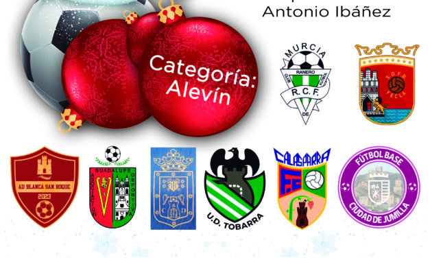 Once equipos alevines disputan este sábado el Torneo de Navidad del FB Ciudad de Jumilla