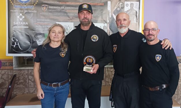 Antonio Guardiola Lizán logra el segundo puesto en el Campeonato Nacional de Tiro Policial
