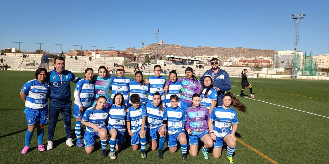 Los goles de María Abad y Alicia reencuentran con el triunfo al Jumilla Femenino sobre El Puntal (3-2)