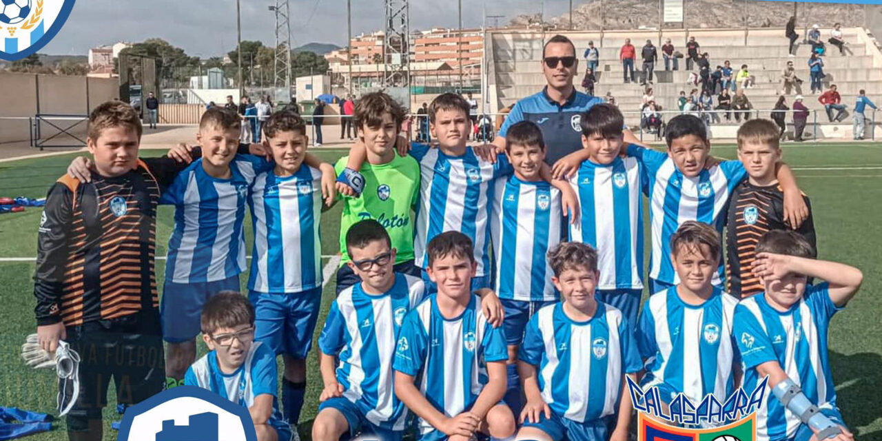 Las bases del fútbol abren 2025 con un derbi alevín entre Ciudad de Jumilla y la Escuela Formativa