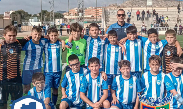 Las bases del fútbol abren 2025 con un derbi alevín entre Ciudad de Jumilla y la Escuela Formativa