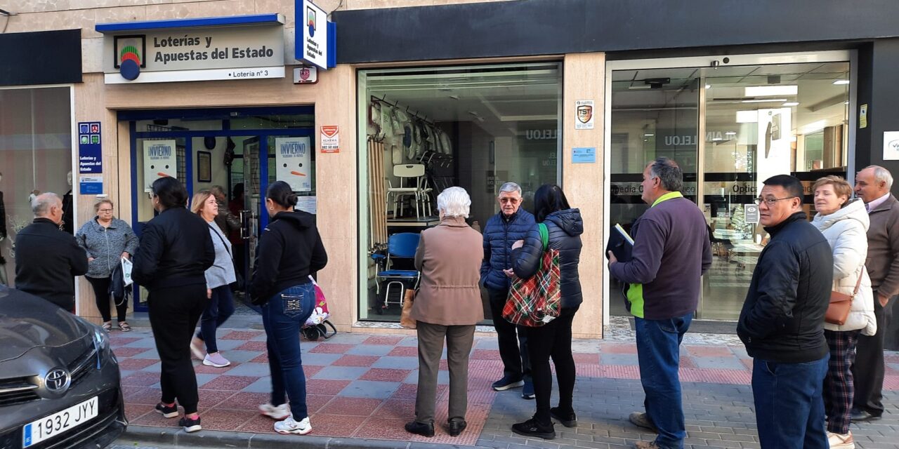 El sorteo de lotería del Niño deja en Jumilla 466.800 euros entre las tres administraciones