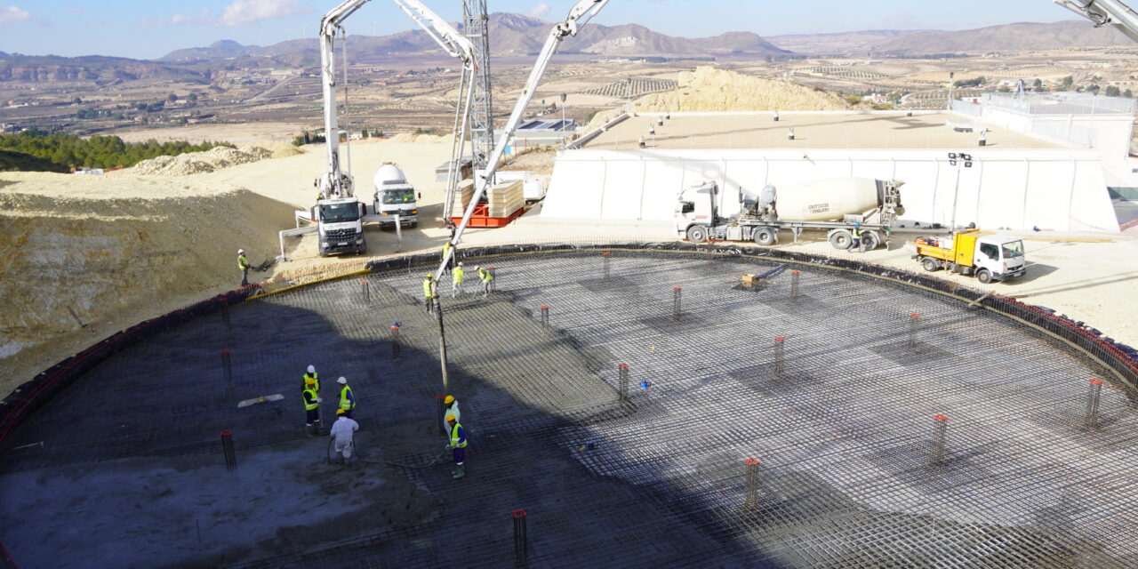 Un nuevo depósito de agua va a aumentar al doble la capacidad de almacenamiento