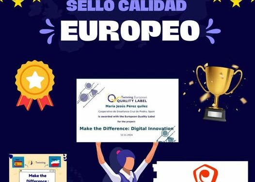 El Cruz de Piedra, galardonado con el Sello de Calidad Europeo ‘eTwinning’