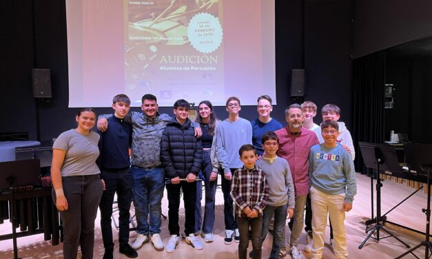 Alumnos de piano, guitarra y percusión de la Escuela realizan sus audiciones