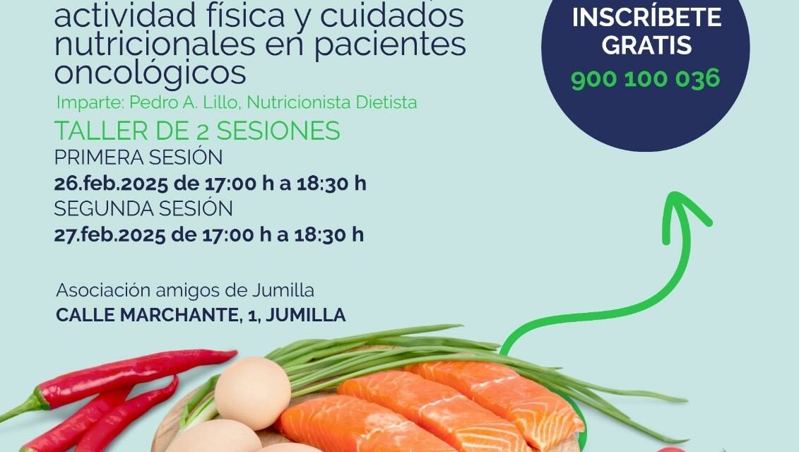 Programado un taller de nutrición para pacientes oncológicos