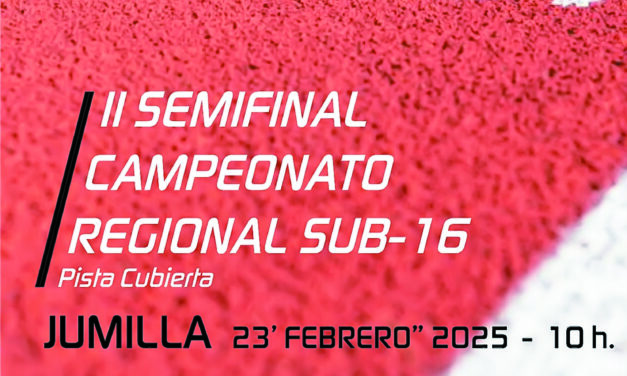 El domingo, segunda semifinal del Regional Sub-16 en Jumilla