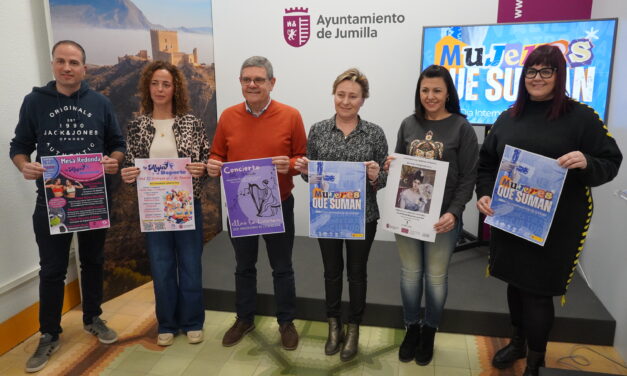 ‘Mujeres que suman’ es el slogan de los actos conmemorativos del 8-M