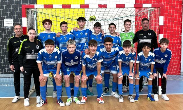 El Cadete B de la Escuela FS consolida su liderato con un triunfo sobre el Jimbee