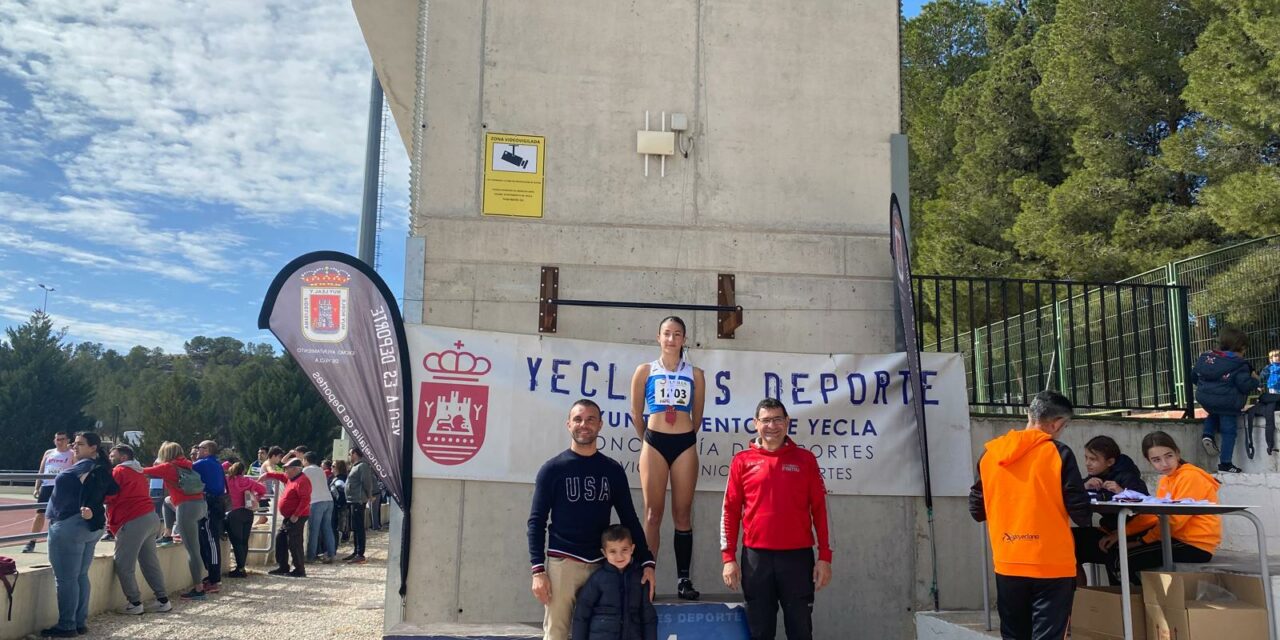 Fátima Hernández, campeona regional sub-20 en triple salto