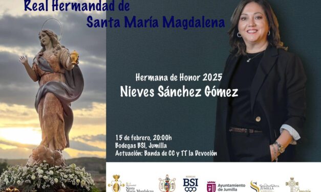 La Hermana de Honor de La Magdalena este año será Nieves Sánchez Gómez
