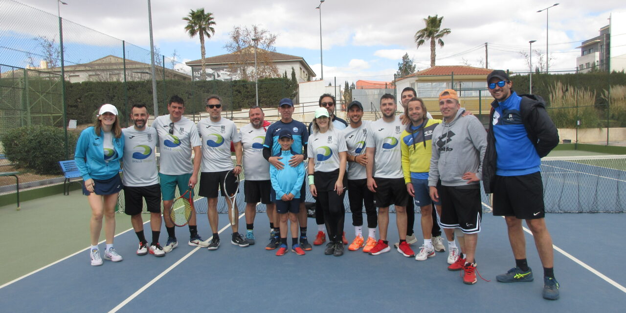 Victoria de San Javier en Jumilla en la Liga Amateur de Tenis
