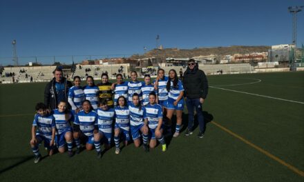 Gran partido y empate del Jumilla Femenino frente al poderoso Calasparra con hat trick de Inés (3-3)